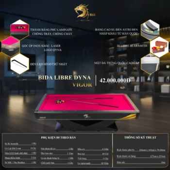 Bàn bida Libre DYNA VIGOR