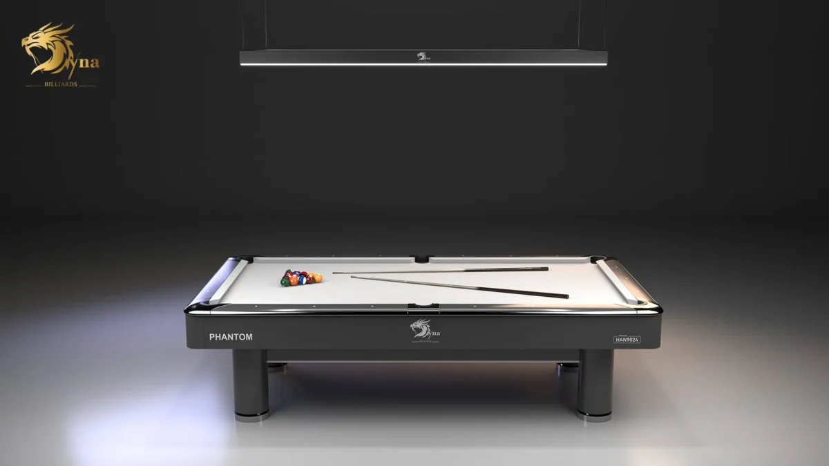 Bàn bida lỗ DYNA PHANTOM cao cấp cho phòng bida chuyên nghiệp | Dyna Vietnam