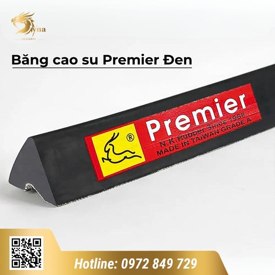 Băng cao su Premier đen